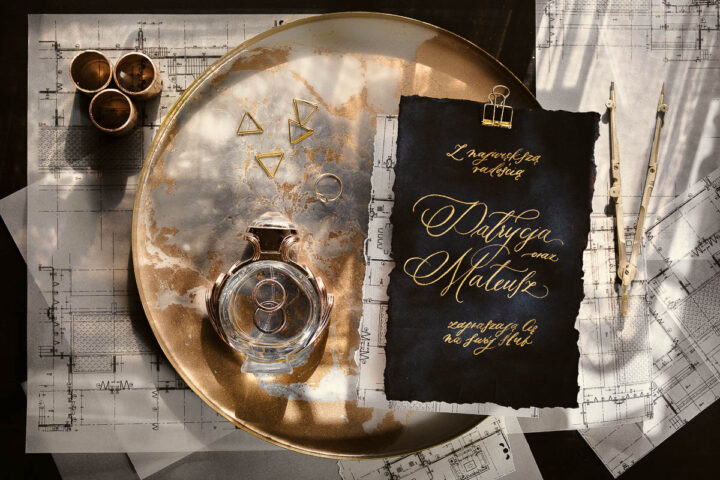 zaproszenia kaligrafia