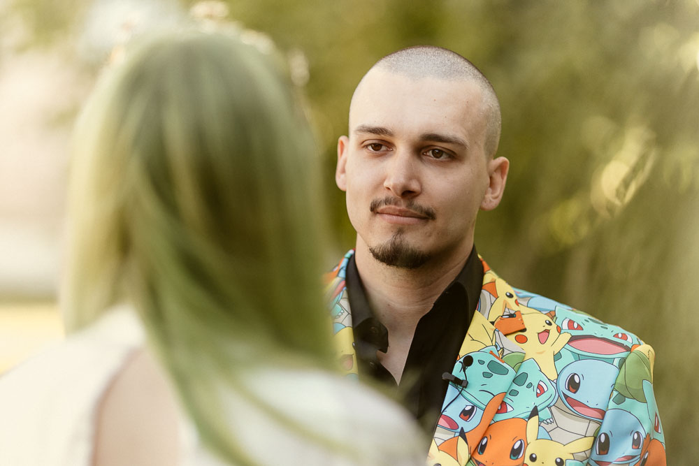 Ł + K, Alternatywny kolorowy ślub DIY na 30 osób, Nad Drzewami 114